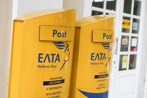 The Hellenic Post (abbreviated ELTA) is the state-owned provider of postal services in Greece.