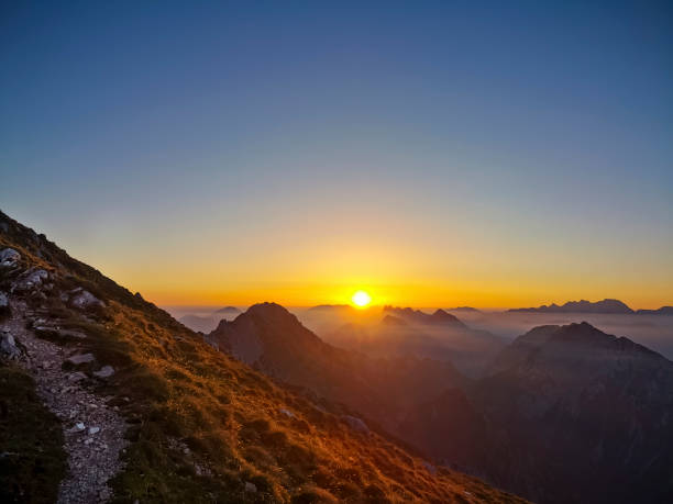 istock sunrise over the Julian Alps 1690836857