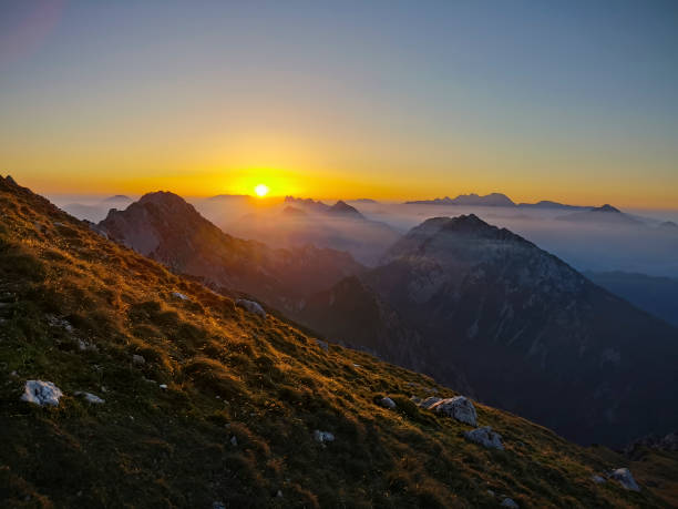 istock sunrise over the Julian Alps 1690836903