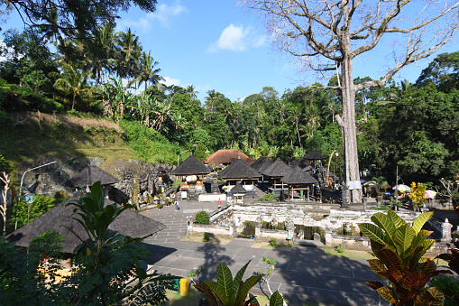 Pura Goa Gajah, or Gajah Cave, is a Hindu temple located on the island of Bali near Ubud, Indonesia. It was built in the 9th century and served as a sanctuary.