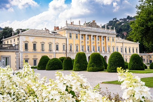 Schoenbrunn Palace and Gardens in Vienna, Austria are a UNESCO World Heritage Site. September 25, 2023.