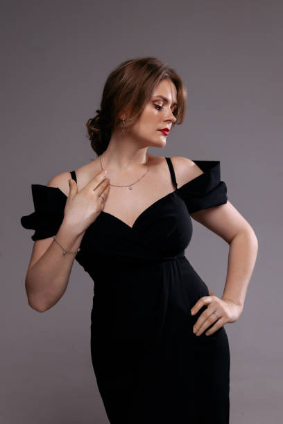 istock Young fashion model posing gracefully. 1690867192