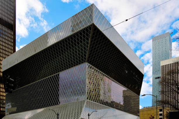 istock Seattle Public Library, Seattle, Washington state, USA 1690906436