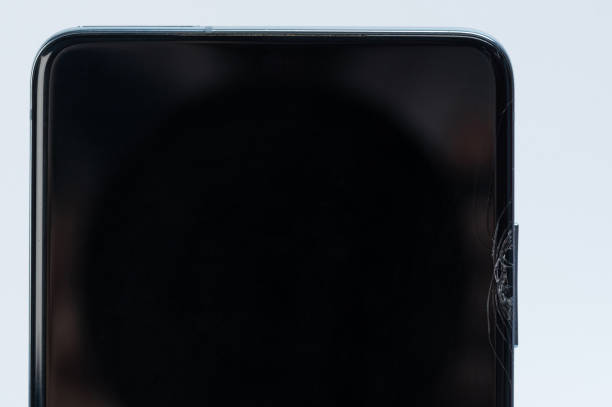 istock Cracked glass on smartphone 1690908126