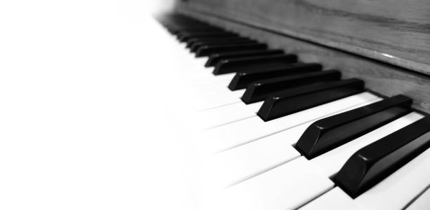 istock Piano Keys Black and White for Playing Music 1690927566