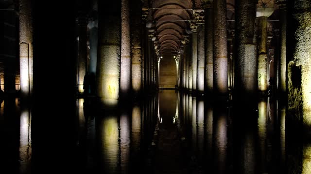The Basilica Cistern - Underground Water Reservoir.