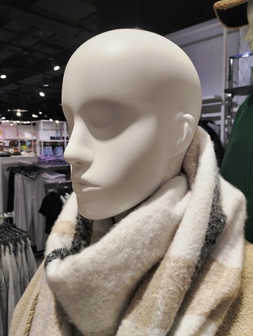 display mannequins for clothing in a store