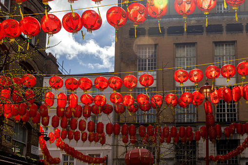 Entrance to China Town in London.