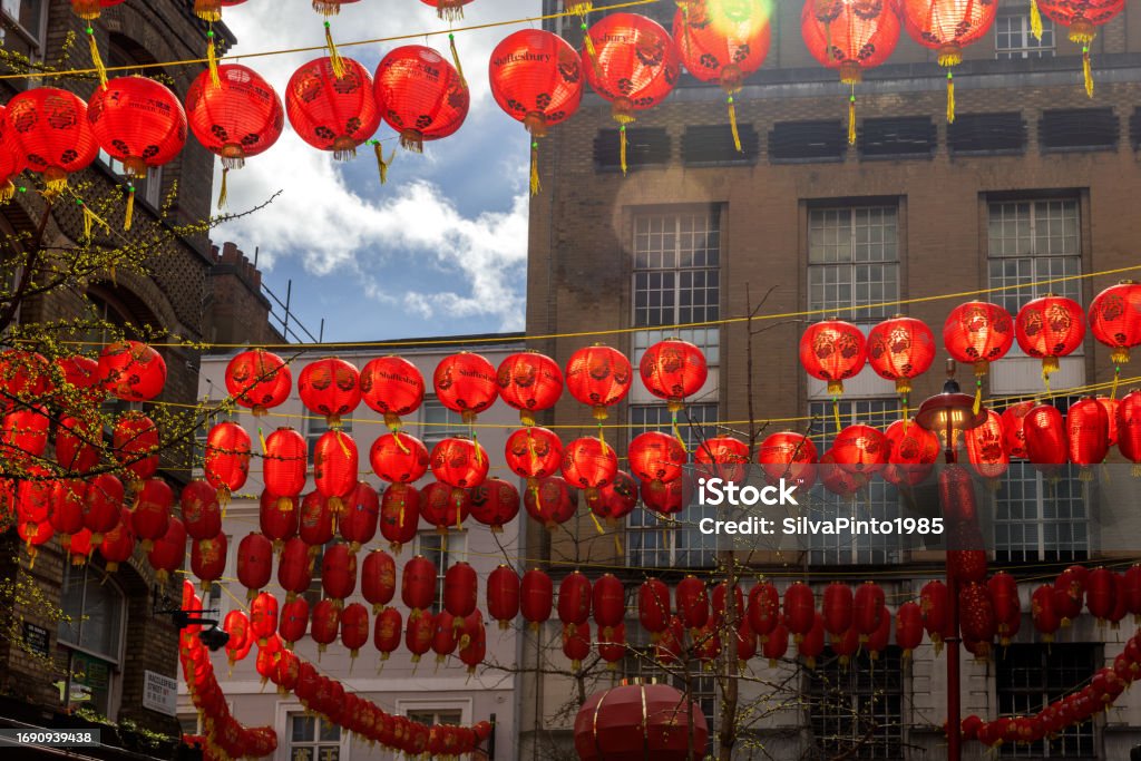 Entrance to China Town in London. 2017 Stock Photo