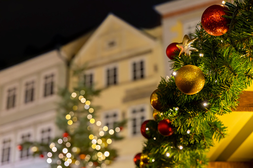 Christmas decoration in Prague, Czech Republic