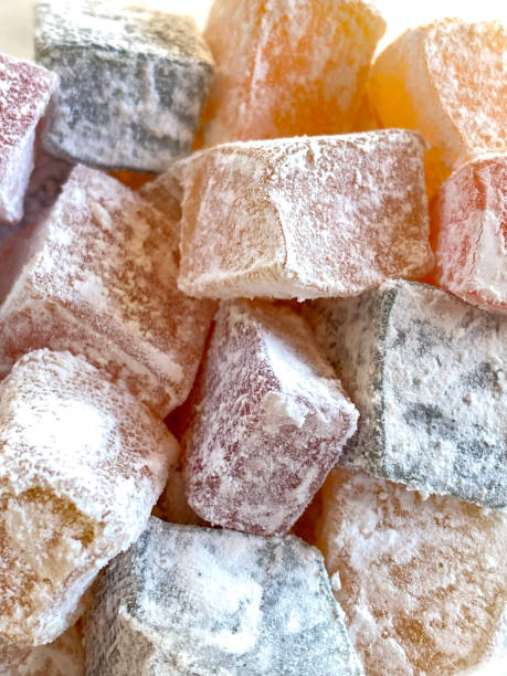 istock Turkish Delight - Traditional Turkish Delight. Close-up. 1690943930
