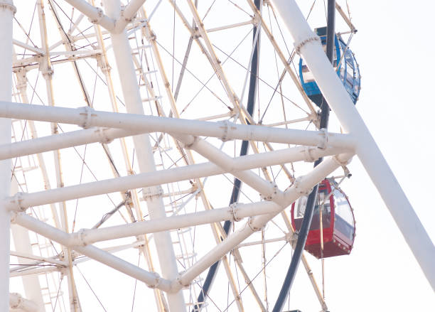 観覧車のデザイン、アトラクション。建設 - ferris wheel carnival amusement park wheel ストックフォトと画像