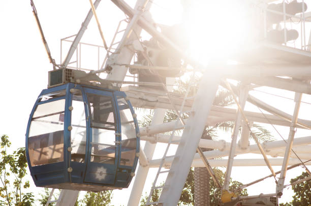 観覧車のデザイン、アトラクション。建設 - ferris wheel carnival amusement park wheel ストックフォトと画像