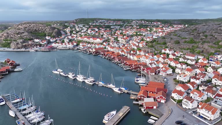 Aerial view of Hunnebostrand