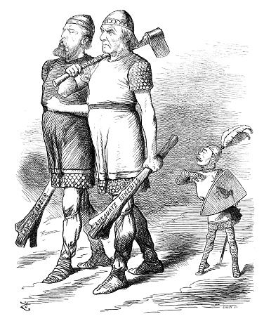 istock British satire caricature comic cartoon illustration 1690949009
