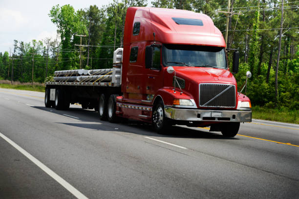 istock Truck on Highway 1690958297