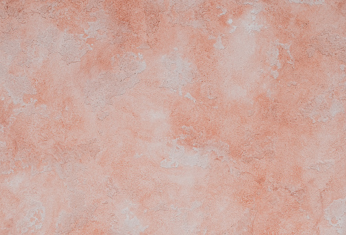 Relief concrete texture, orange abstract background in grunge style