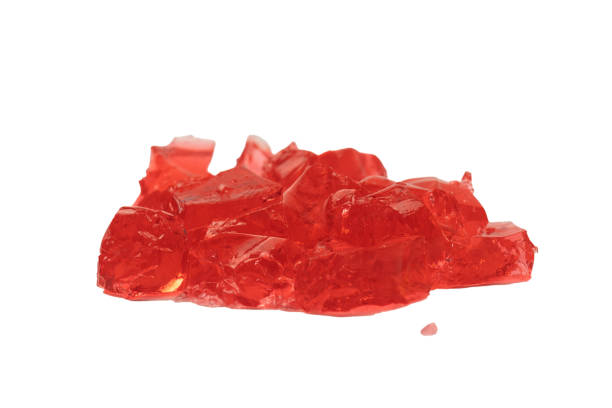 istock Sweet fruit jelly dessert isolated on a white background. 1690983989