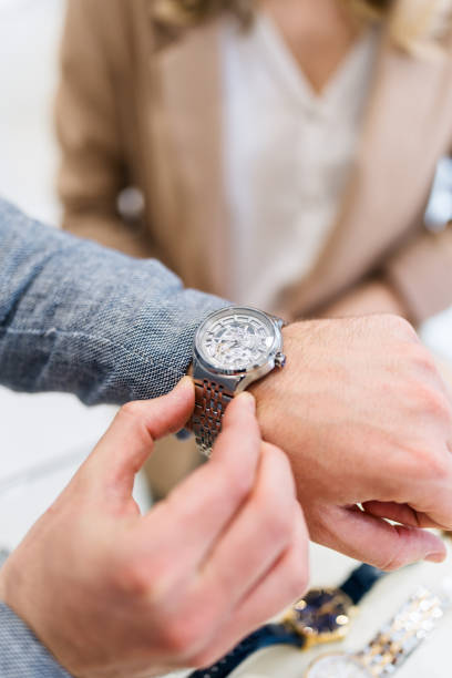 istock Business man in jewelry store 1690991826