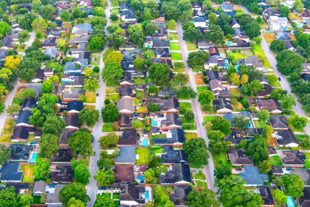 Suburban Houston Neighborhood