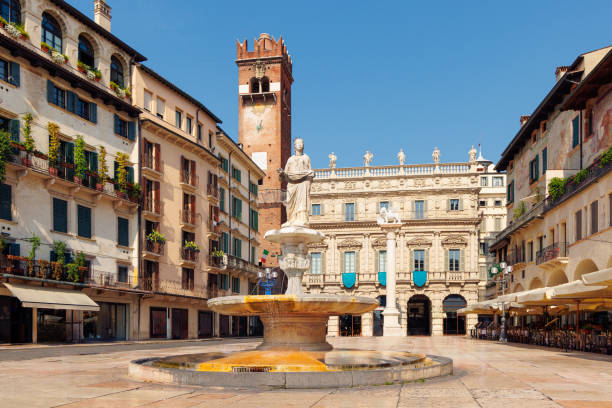 istock Herbs square in Verna city- Italy 1691018908