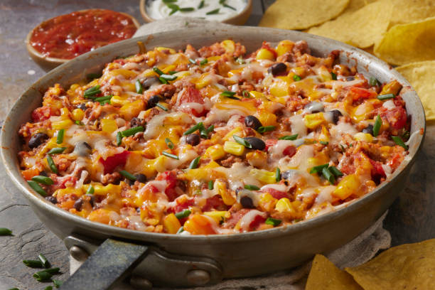 istock Mexican  Beef and Rice Skillet 1691040622