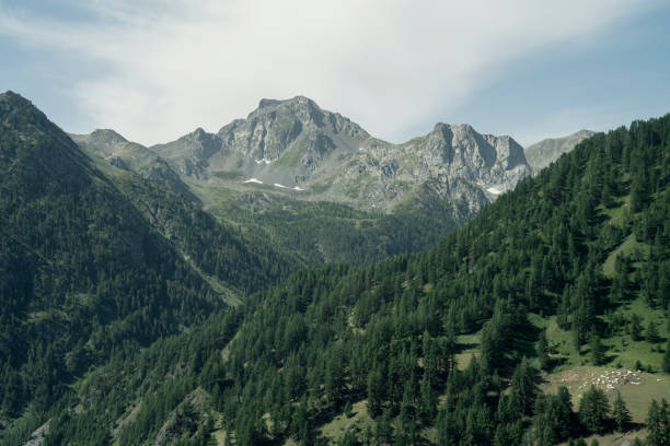 Col d'Izoard (2,360 m (7,743 ft)) is a mountain pass in the French Alps. There are forbidding, barren scree slopes with pinnacles of weathered rock on the upper south side known as the Casse Déserte. On the Col d'Izoard (2,360 m (7,743 ft)) there is a memorial to Coppi and Bobet, two cycling heroes from the 1950-s. The col has formed a dramatic backdrop to some key moments in the Tour de France.