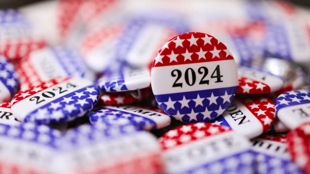 Election Vote Button 2024