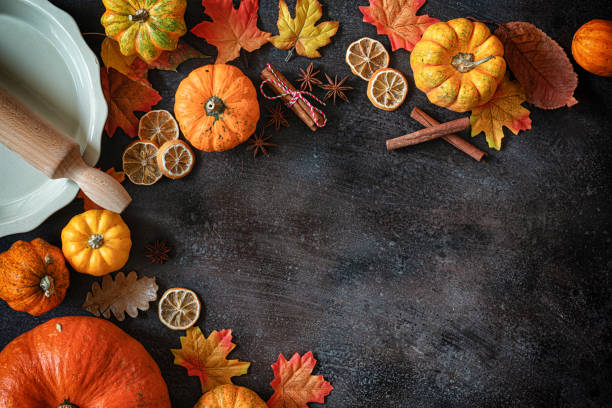 istock Preparing pumpkin pie for the holidays at home 1691091767