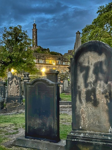 Cementerio de Old Calton en Edimburgo .