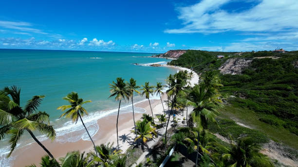 Tabatinga Beach At Conde In Paraiba Brazil.
