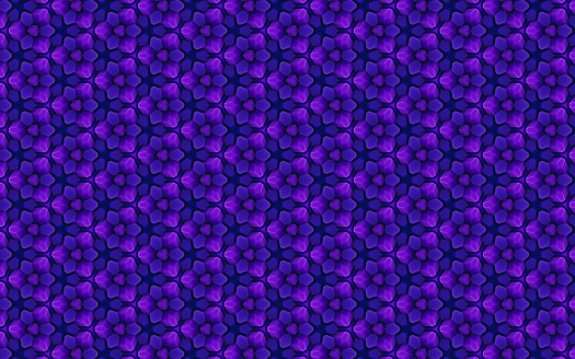 Illustration of a blue purple background with repeating shapes