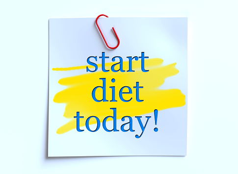Start diet today