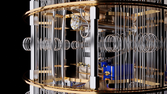Quantum Computer Rendering Quantum Computer 3d Render Stock Photo - Download Image Now - Coding ...