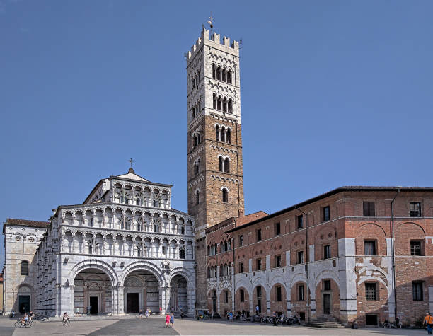 istock Cathedral of Saint Martin in Lucca, Italy 1691330656
