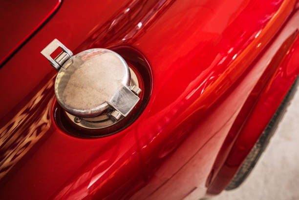 istock Chromed Car Gas Cap Close Up 1691350763