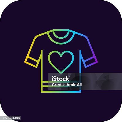 istock Shirt Icon 1691364388