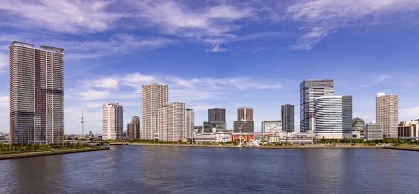 istock Urban buildings on the waterfront 1691376198