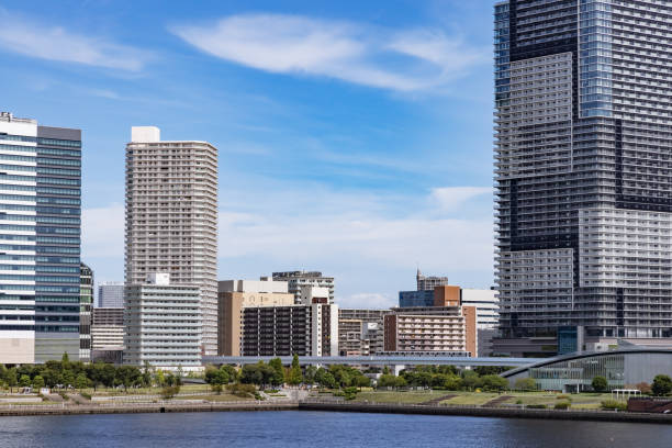 istock Urban buildings on the waterfront 1691379579