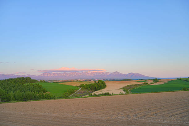 Hill of Rurishibe in Hokkaido