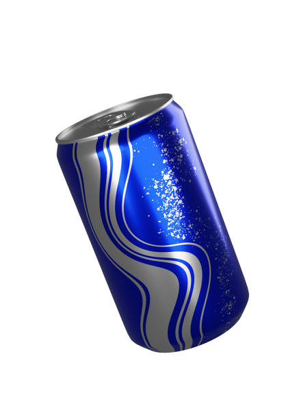 istock Blue soda aluminum bottle can 1691449914