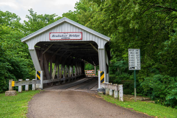 istock Brubaker Covered Bridge in Preble County, Ohio 1691484807