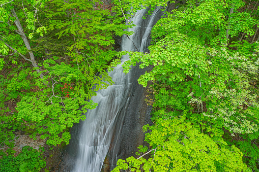 Waterfalls of Eniwa valley