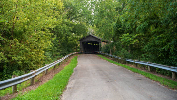 istock Brown Covered Bridge in Brown County, Ohio 1691495726