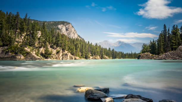 istock Bow River near Banff, in Alberta, Canada. 1691541058