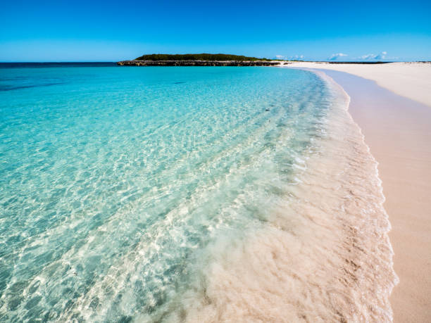 istock Twin Cove Beach, Governors Harbour. 1691562076