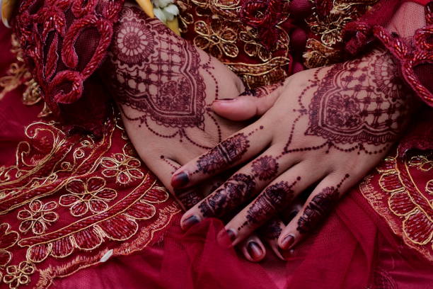 istock henna tattooed hands during a wedding ceremony 1691683801