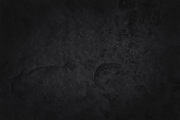istock Dark grey black slate texture in natural pattern with high resolution for background and design art work. Black stone wall. 1691695118