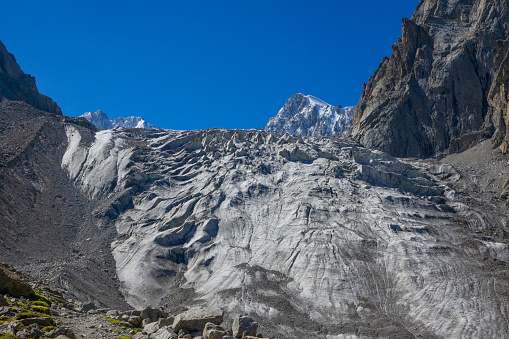 Big glacier in kyrgyzstan