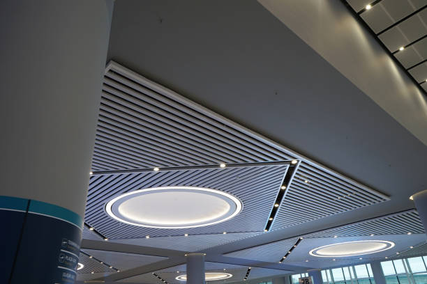 istock Interior architecture and ceiling design at 'IST-Istanbul Ataturk Havalimani' 1691735149